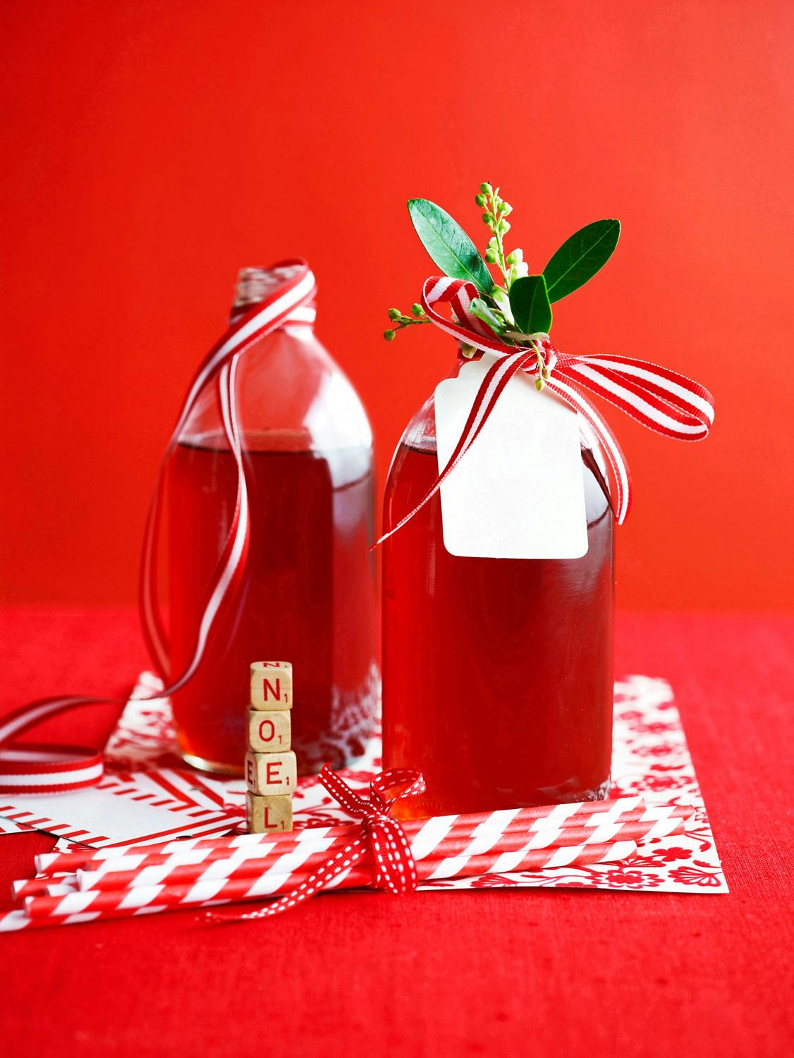 Limesaft med angostura bitter Spiselig gave julegave